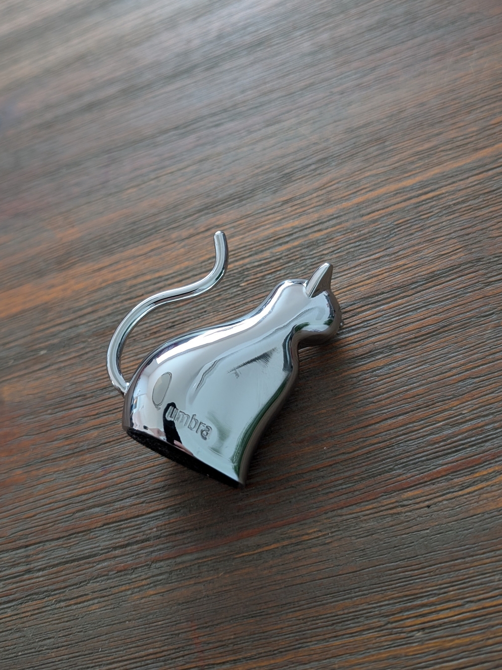 Umbra Chrome Cat Ring Holder - Silver